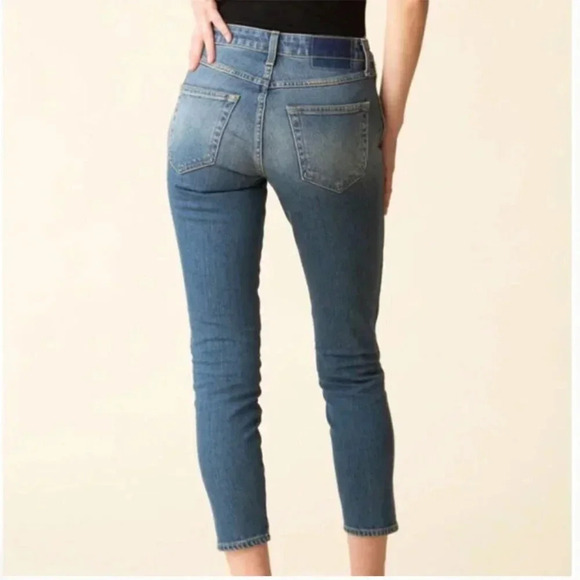 Amo Twist Liberty Mid-Rise Medium Wash Jeans - 31 - Picture 2 of 9